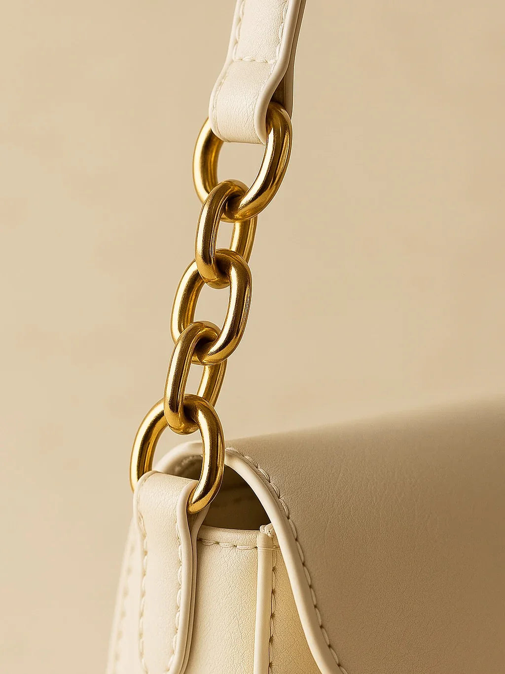 Bolsa Feminina  Corrente Dourada Pit Bull