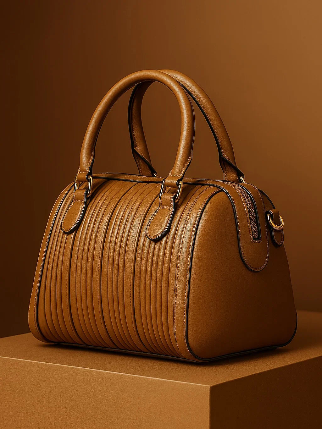 Bolsa Feminina Doctor Bag Caramelo