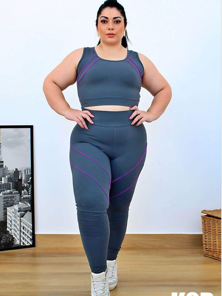 Conjunto Esportivo Plus Rosina Leon - Leon Elegance