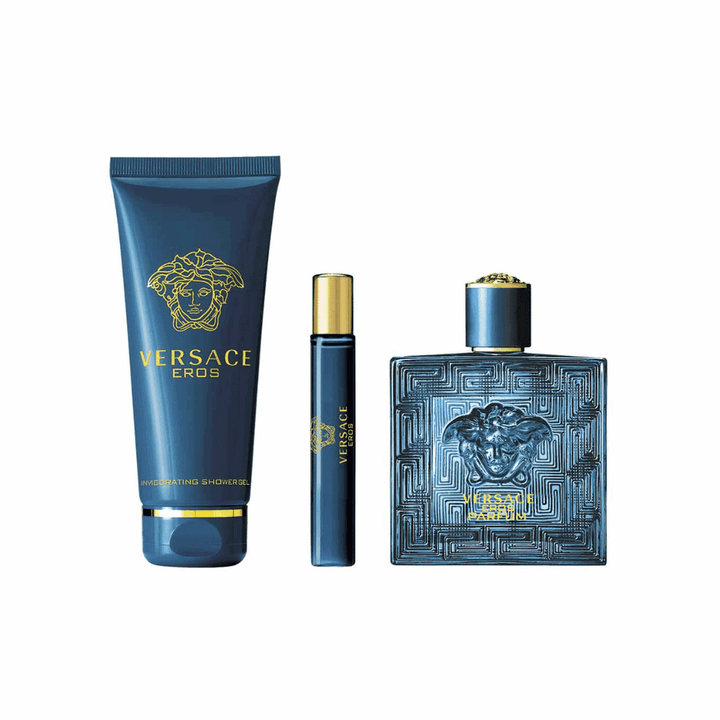 Versace Kit Masculino Presenteável Eros Pour Homme EDP - Leon Elegance