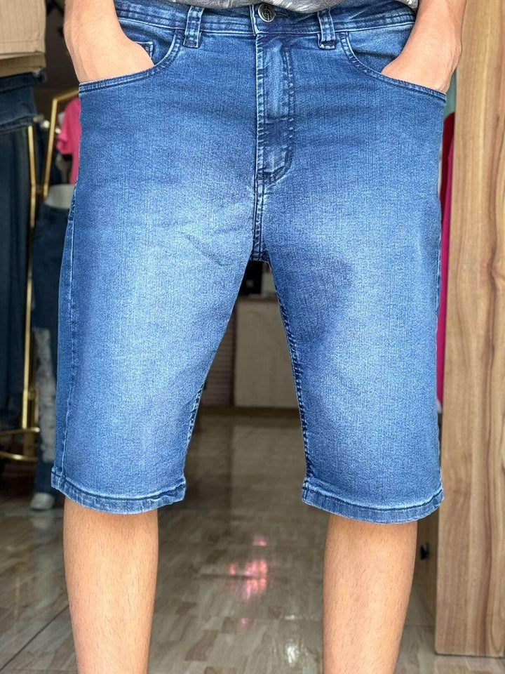 Bermuda Jeans Men Basic Tradiconal Leon - Leon Elegance