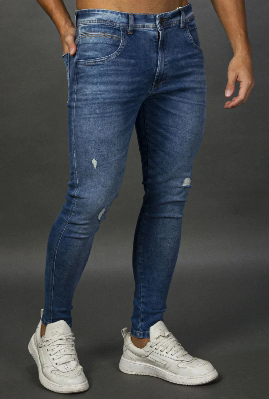 Calça Jeans Skinny Skyblue Leon