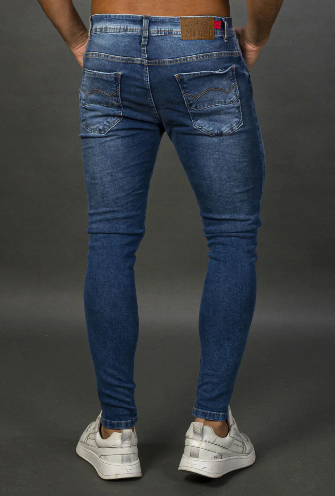 Calça Jeans Skinny Skyblue Leon