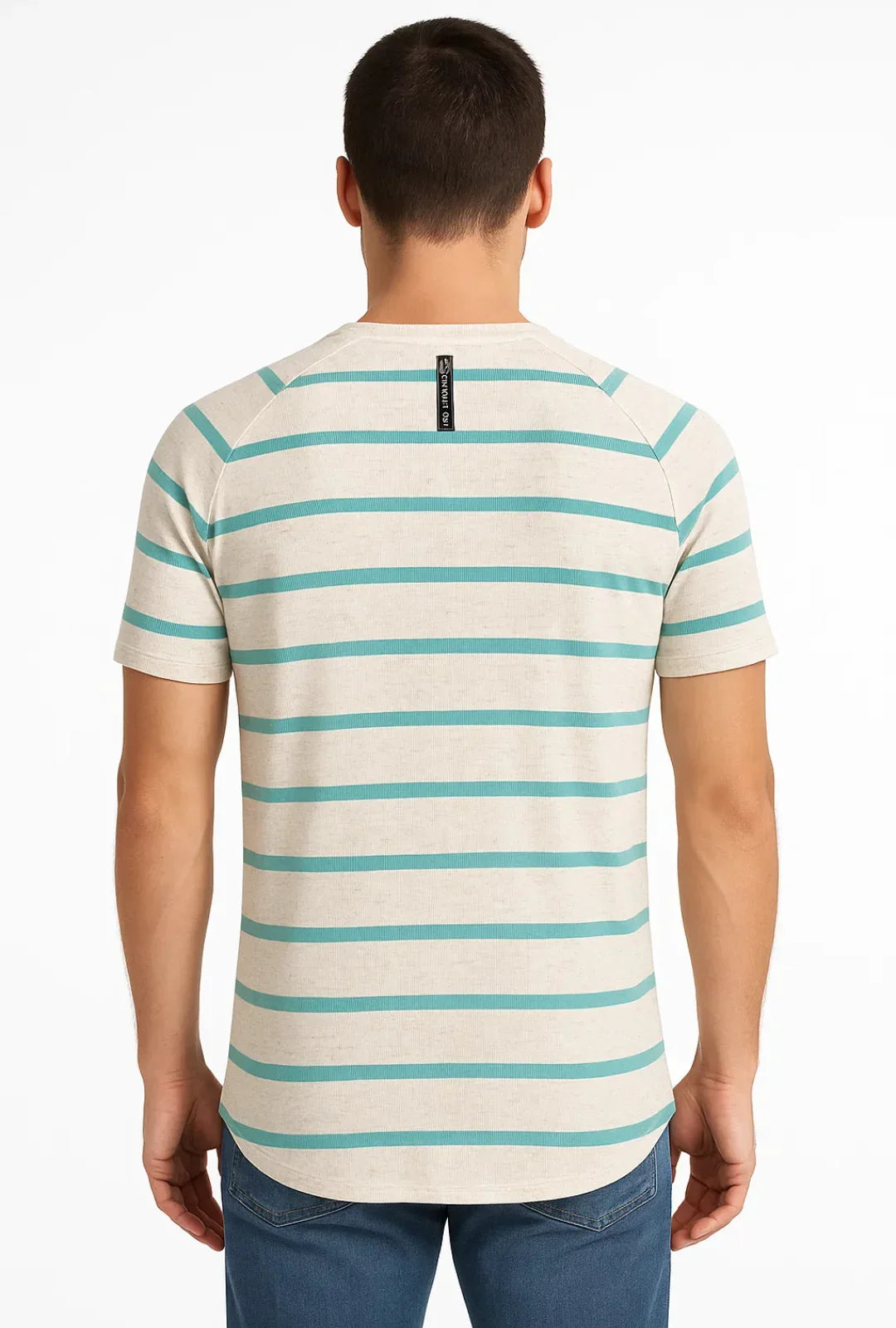 Camiseta Slim Canelado Leon