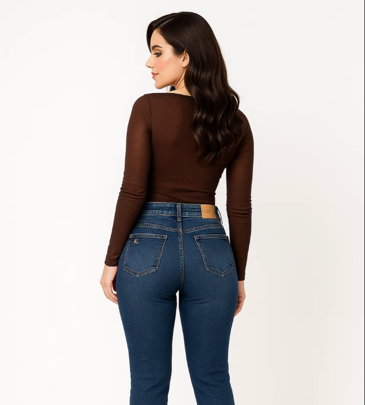 Calça Jeans Skinny Azul Klepton