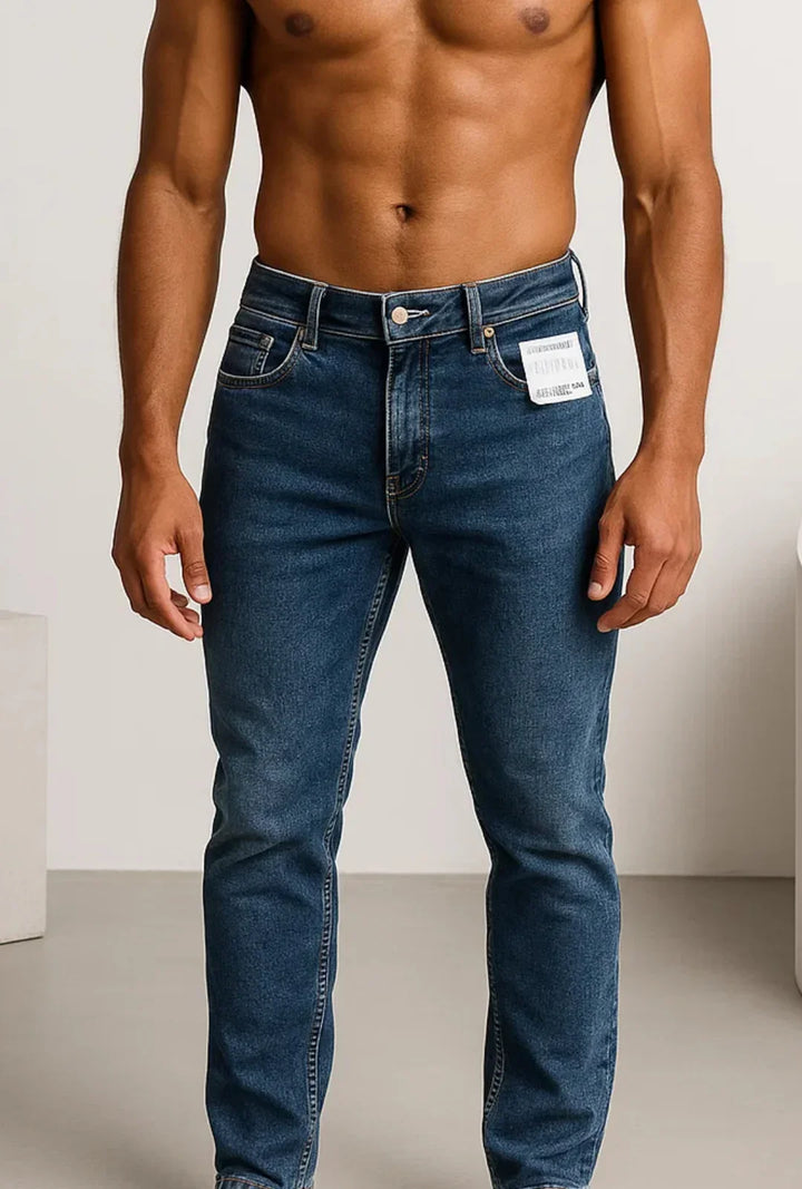 Calça Jeans Men Estonada Leon