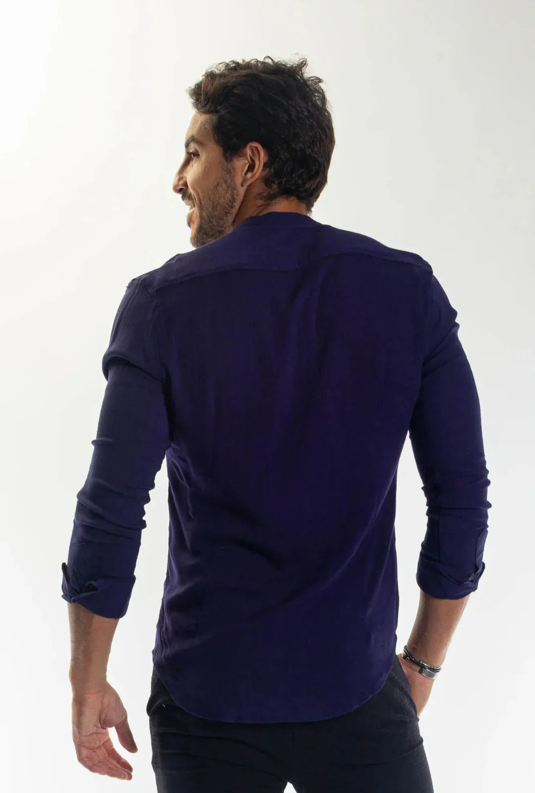Camisa Longa Dubai Gola Padre Leon