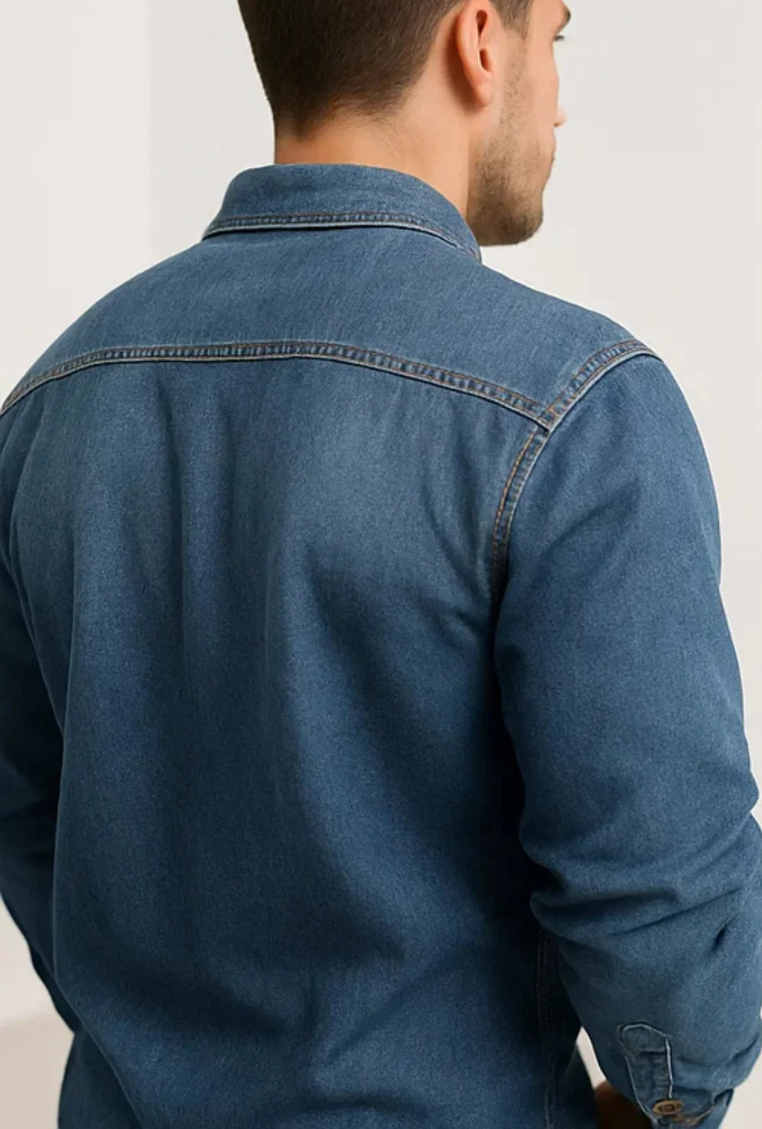 Camisa Longa Jeans Leon
