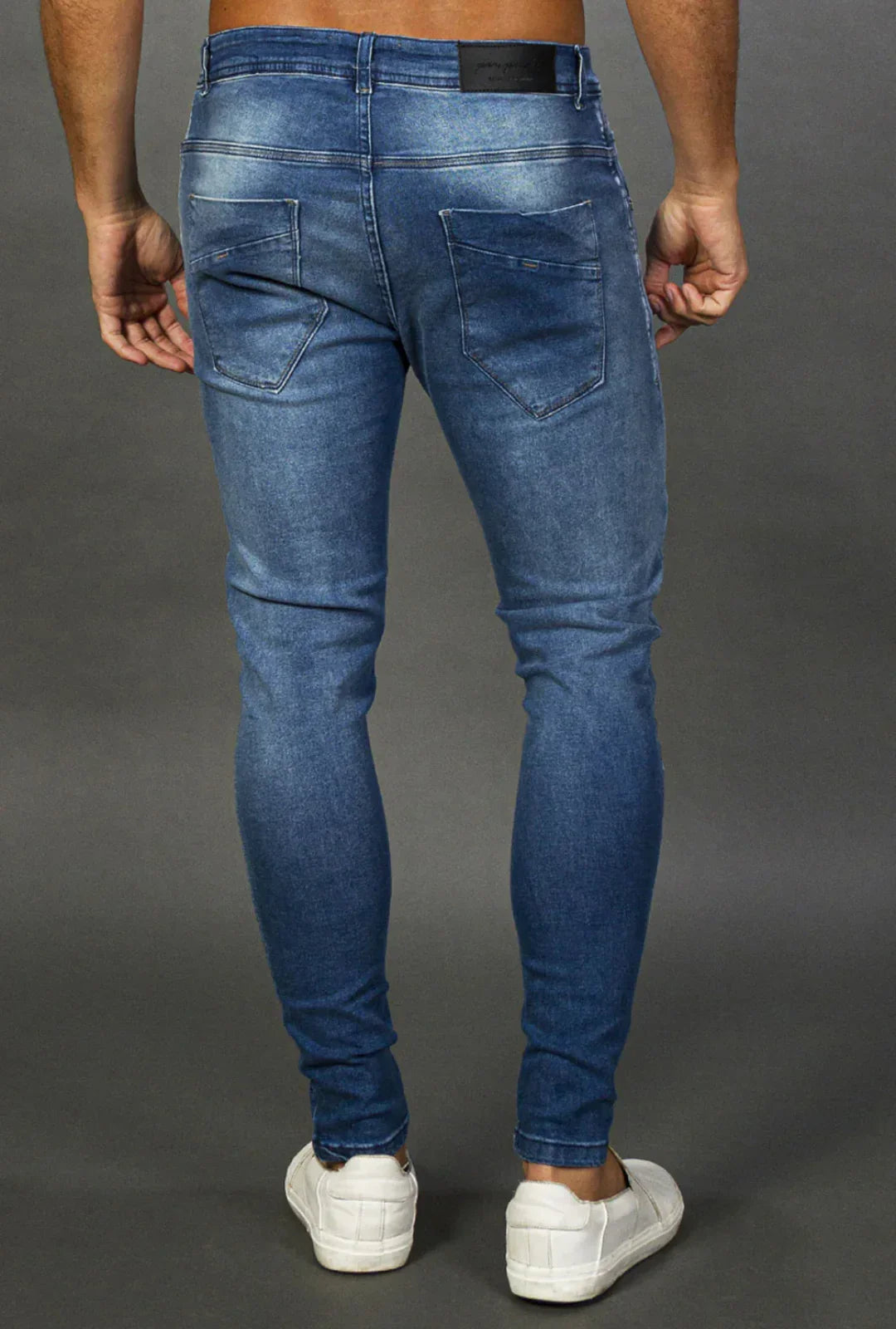 Calça Jeans Skinny Washed Leon