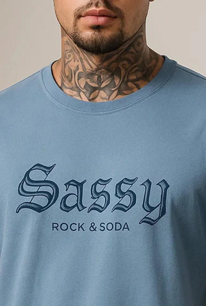 Camiseta Sassy Bordada Leon