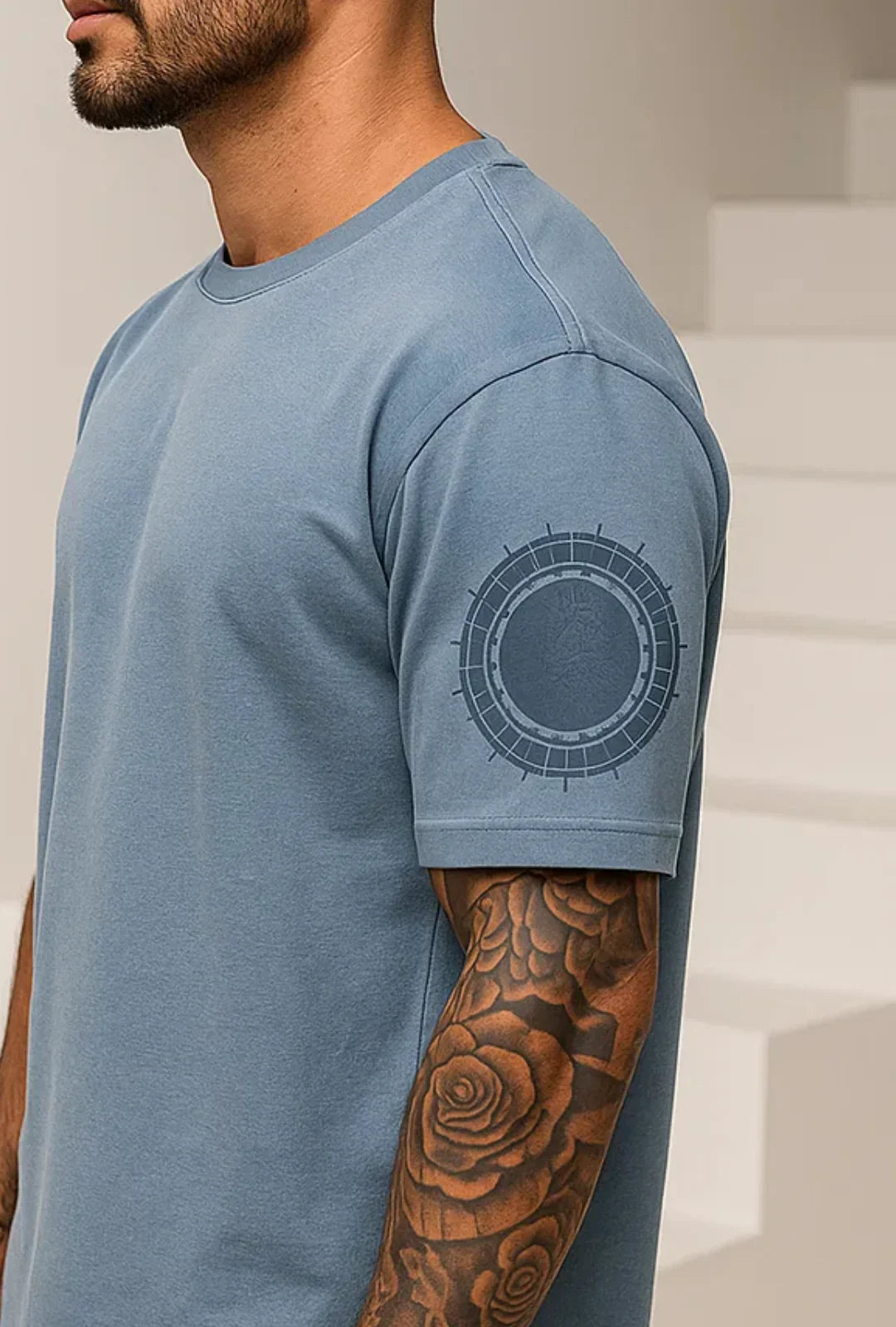 Camiseta Sassy Bordada Leon