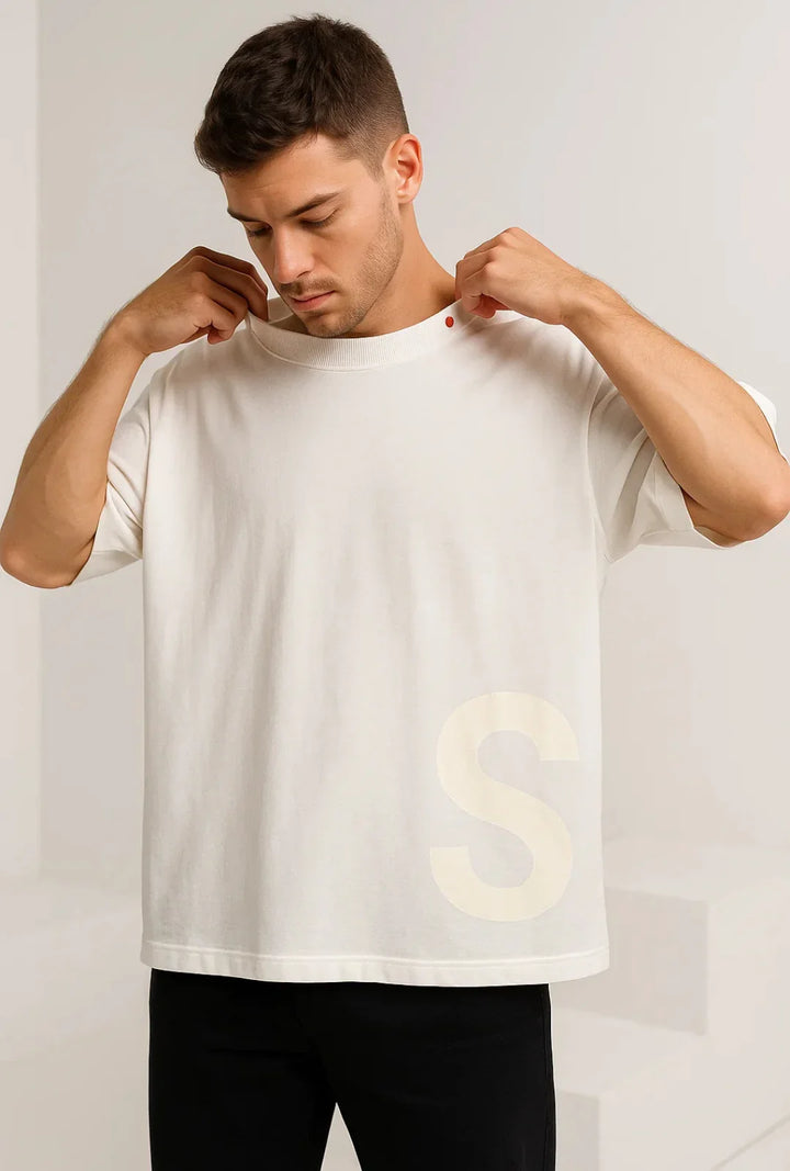 Camiseta Oversized Básica Solman Leon