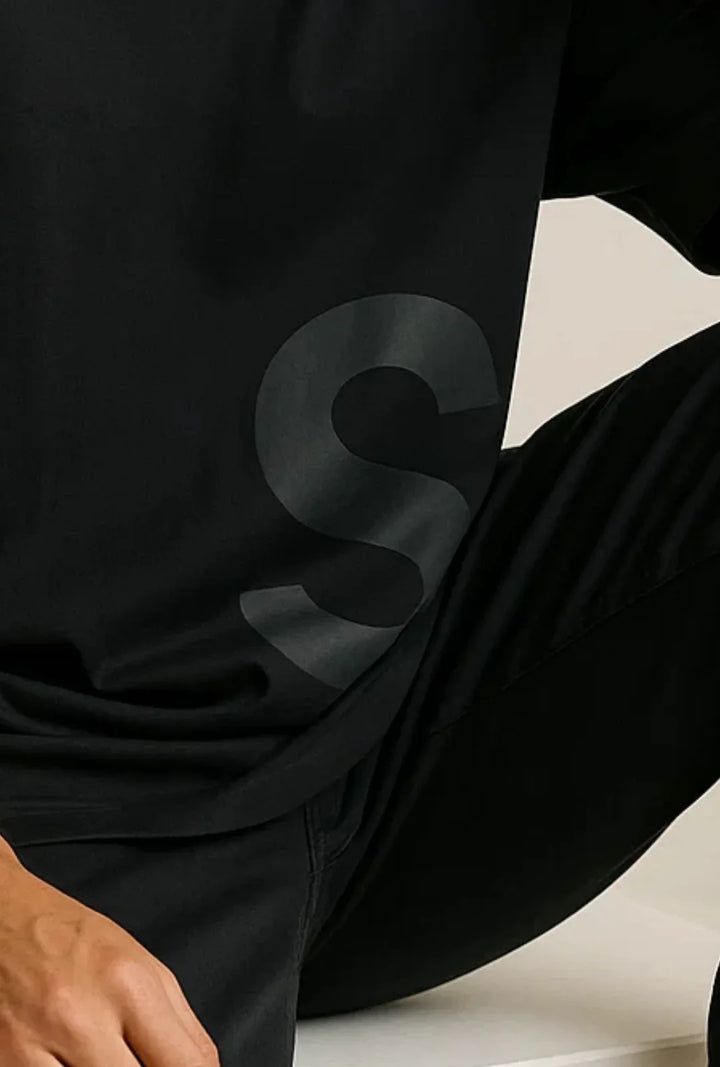 Camiseta Oversized Básica Solman Leon