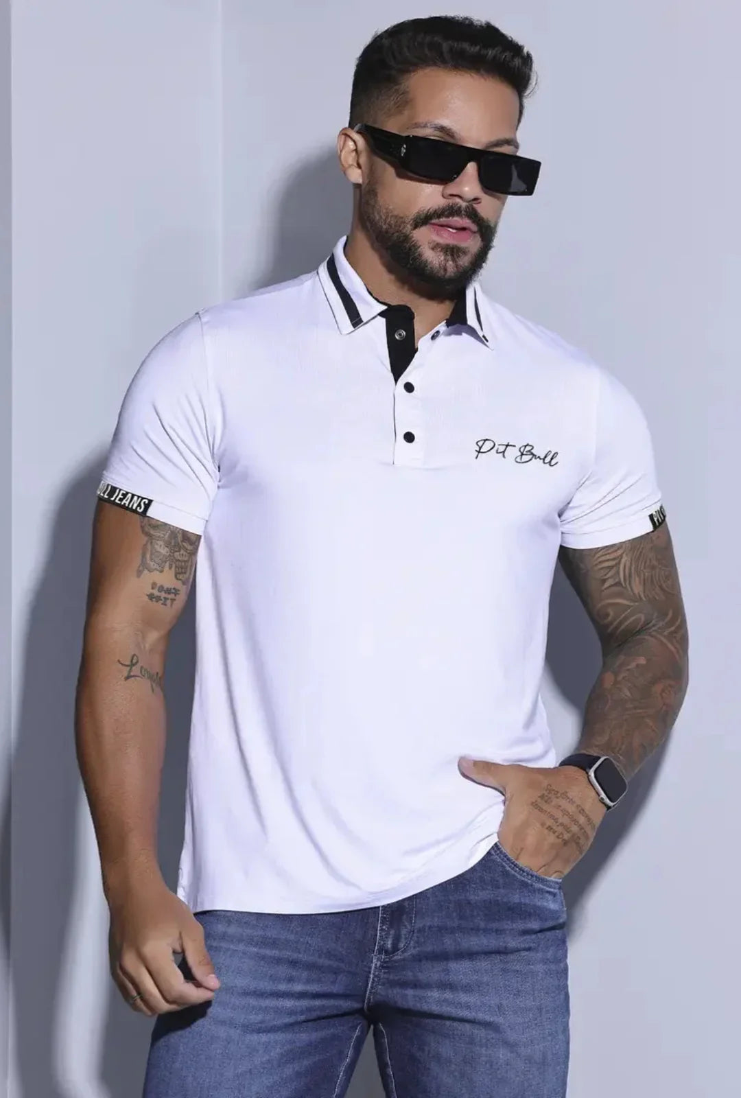 Camisa Polo PitBull Men Leon