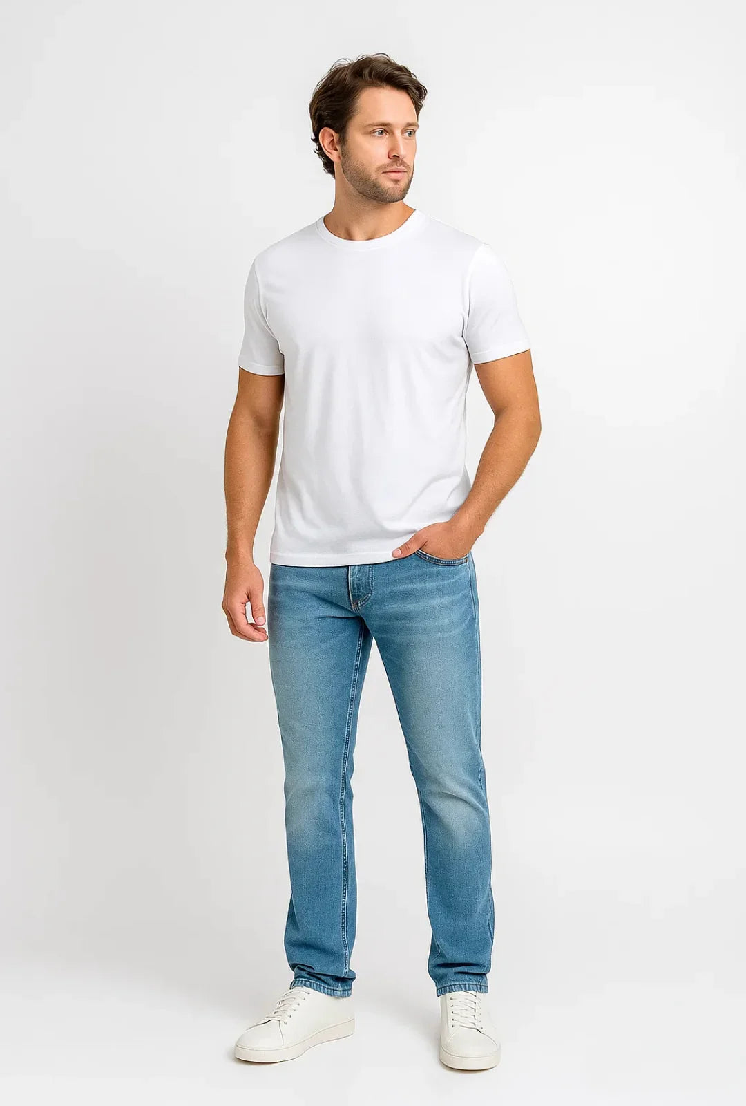 Calça Jeans Masculina Tradicional Leon