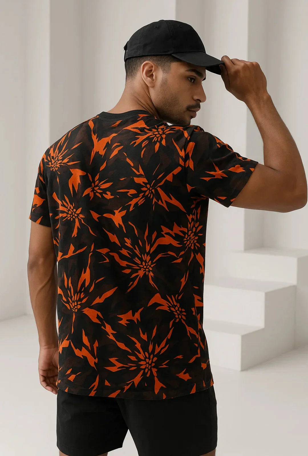Camiseta Estampa Tie-Dye Leon