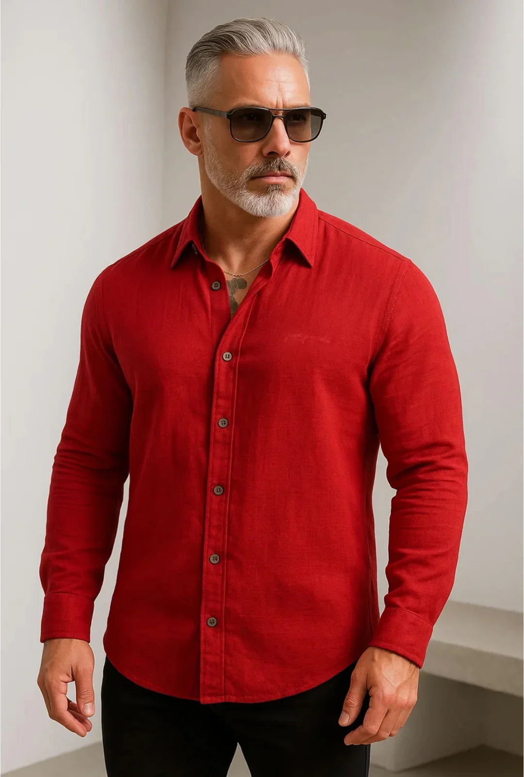 Camisa Twill Breeze Leon