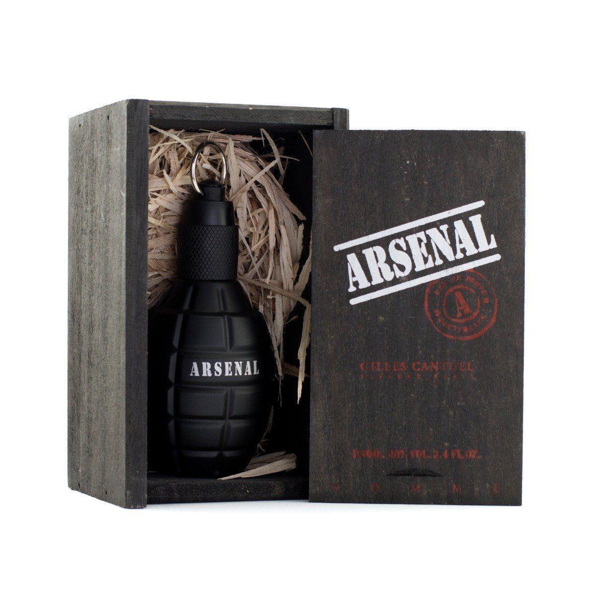 Arsenal Black Gilles Cantuel Masculino EDP - Leon Elegance