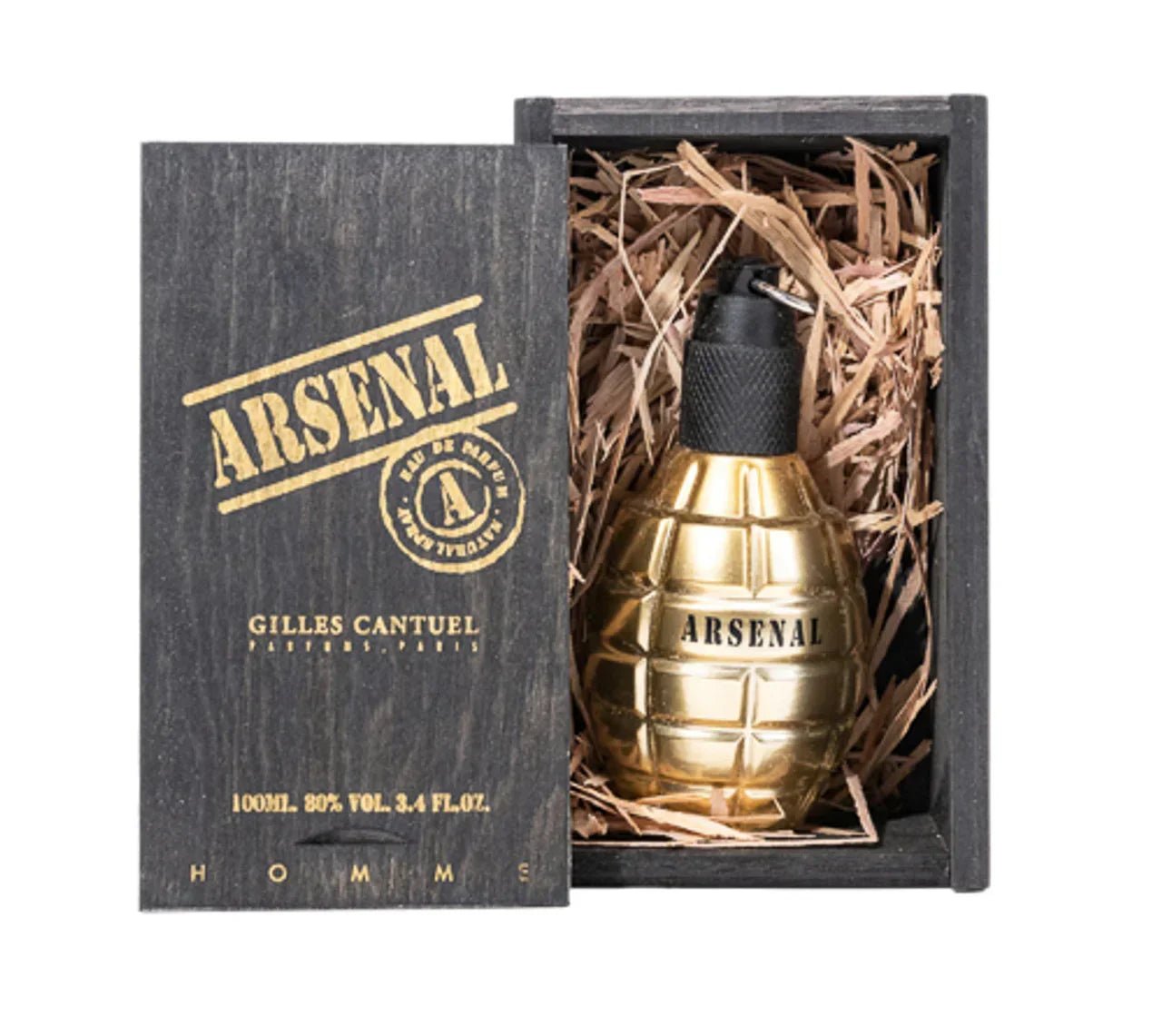 Arsenal Gold Gilles Cantuel Masculino EDP - Leon Elegance