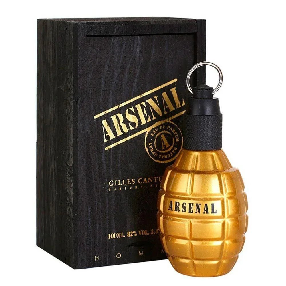 Arsenal Gold Gilles Cantuel Masculino EDP - Leon Elegance