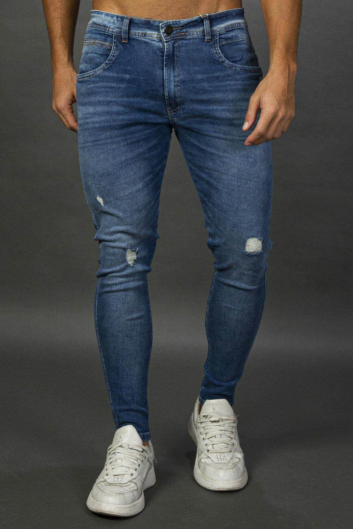 Calça Jeans Skinny Skyblue Leon - Leon Elegance