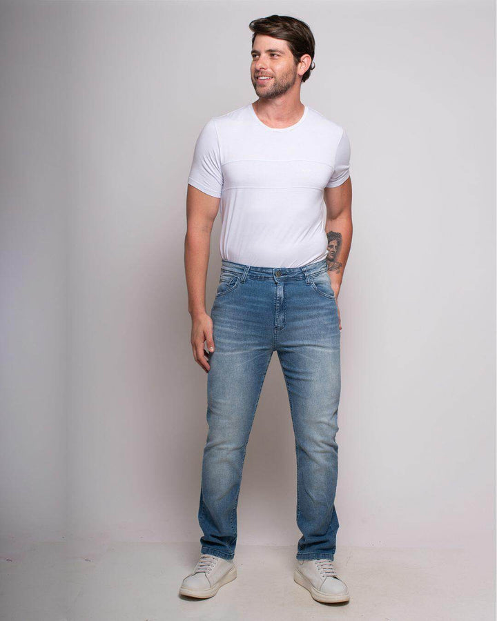 Calça Jeans Masculina Reta Leon - Leon Elegance