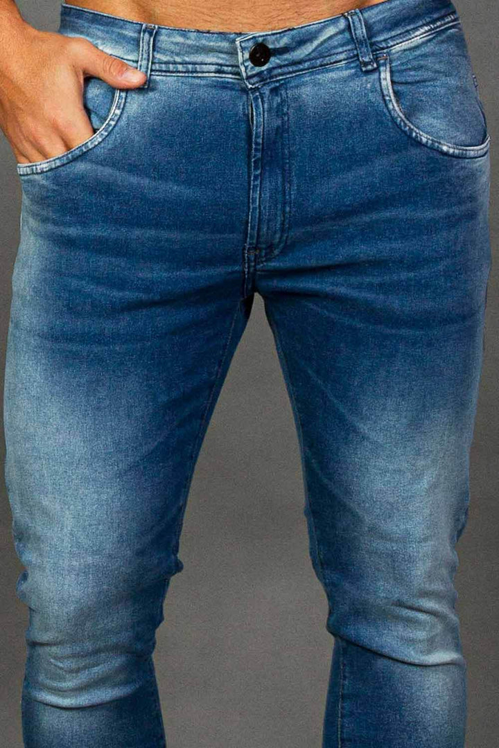 Calça Jeans Skinny Washed Leon - Leon Elegance