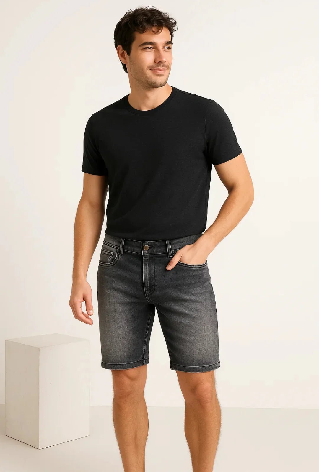 Bermuda Jeans Guitta Tradicional Leon - Leon Elegance