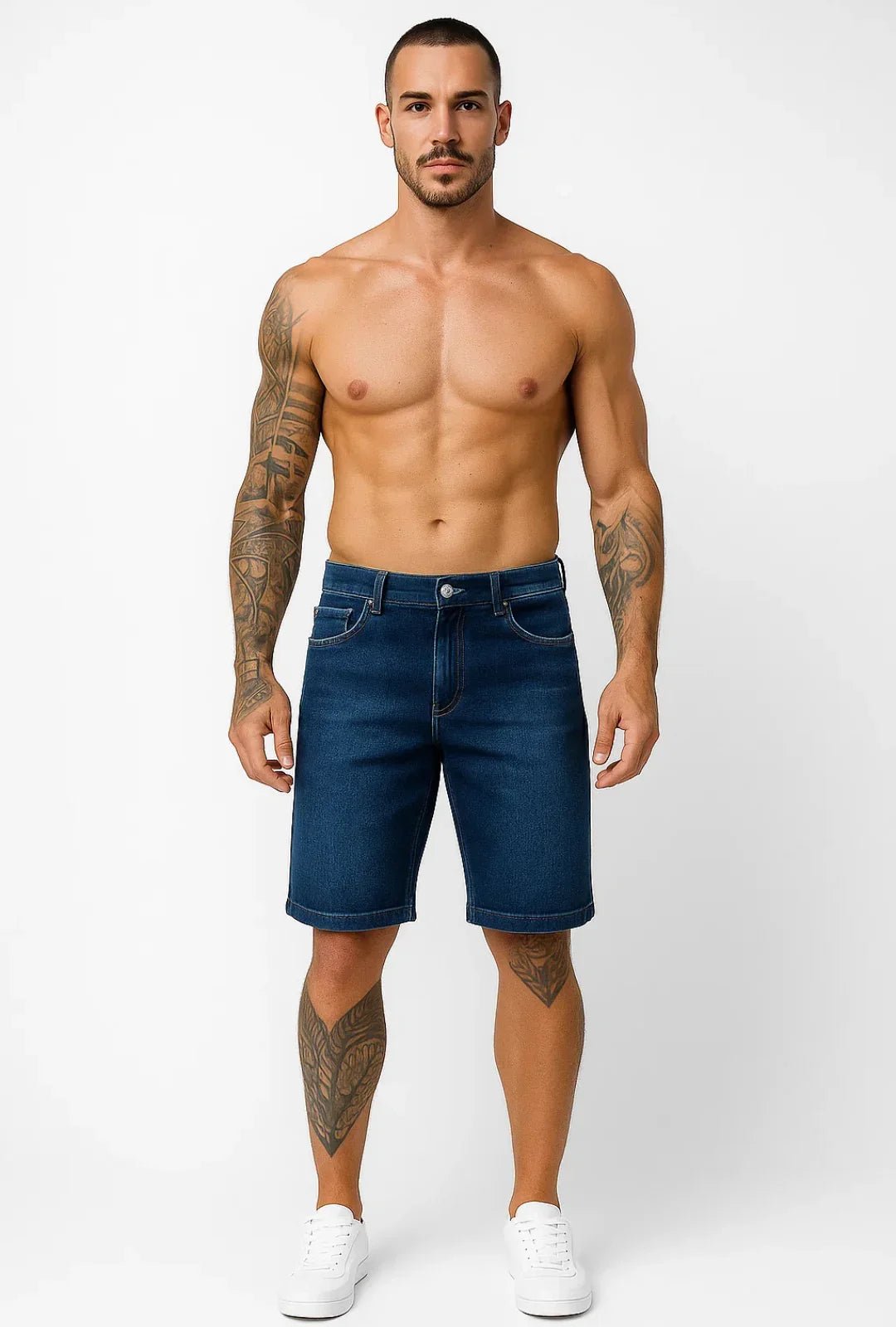 Bermuda Jeans MenTrad Leon - Leon Elegance