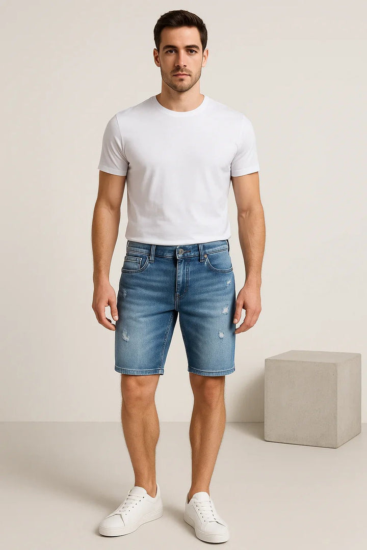 Bermuda Jeans Paul Tradicional Leon - Leon Elegance