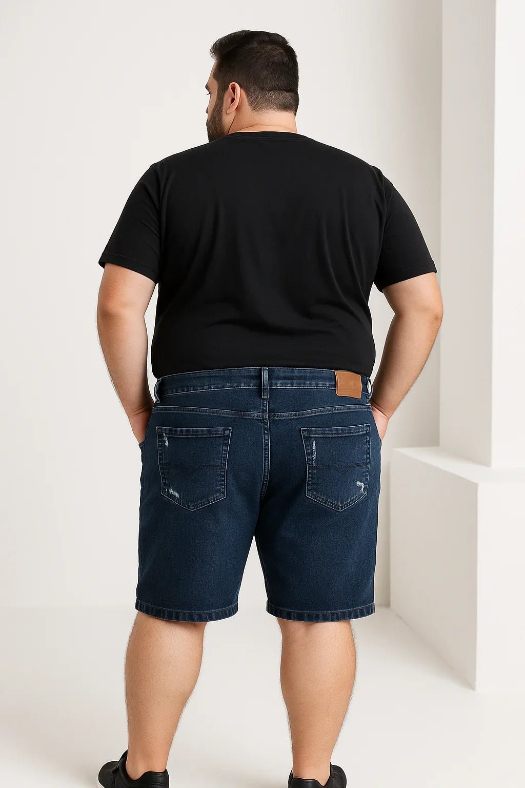 Bermuda Jeans Plus Tradicional Leon - Leon Elegance