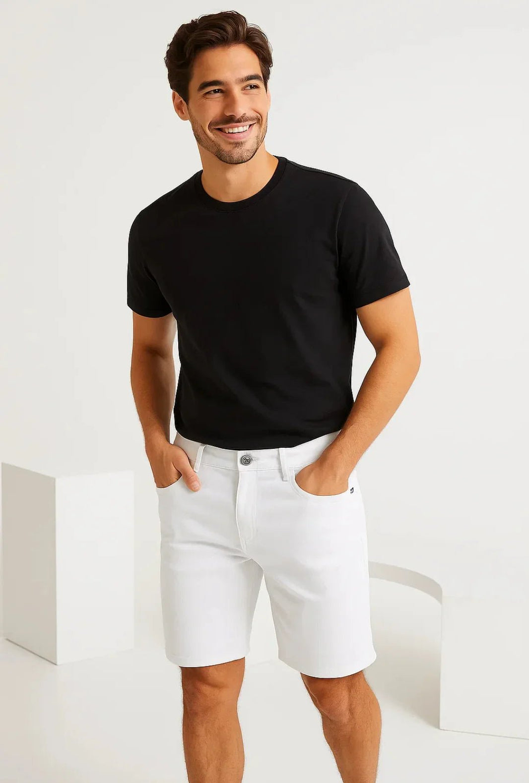 Bermuda Jeans Sailor Leon - Leon Elegance
