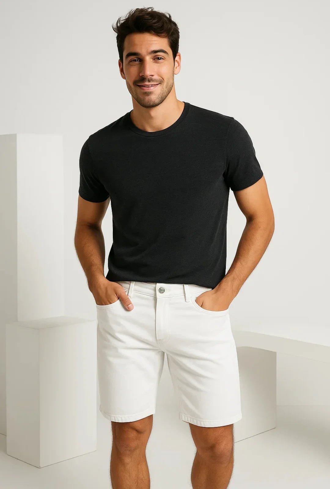 Bermuda Jeans Sailor Leon - Leon Elegance