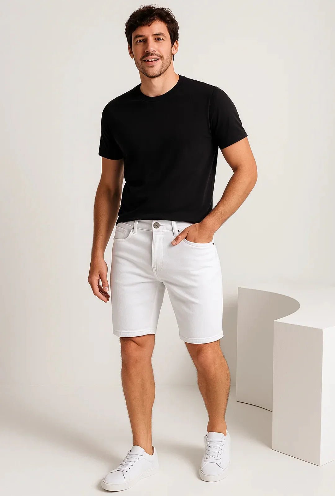 Bermuda Jeans Sailor Leon - Leon Elegance