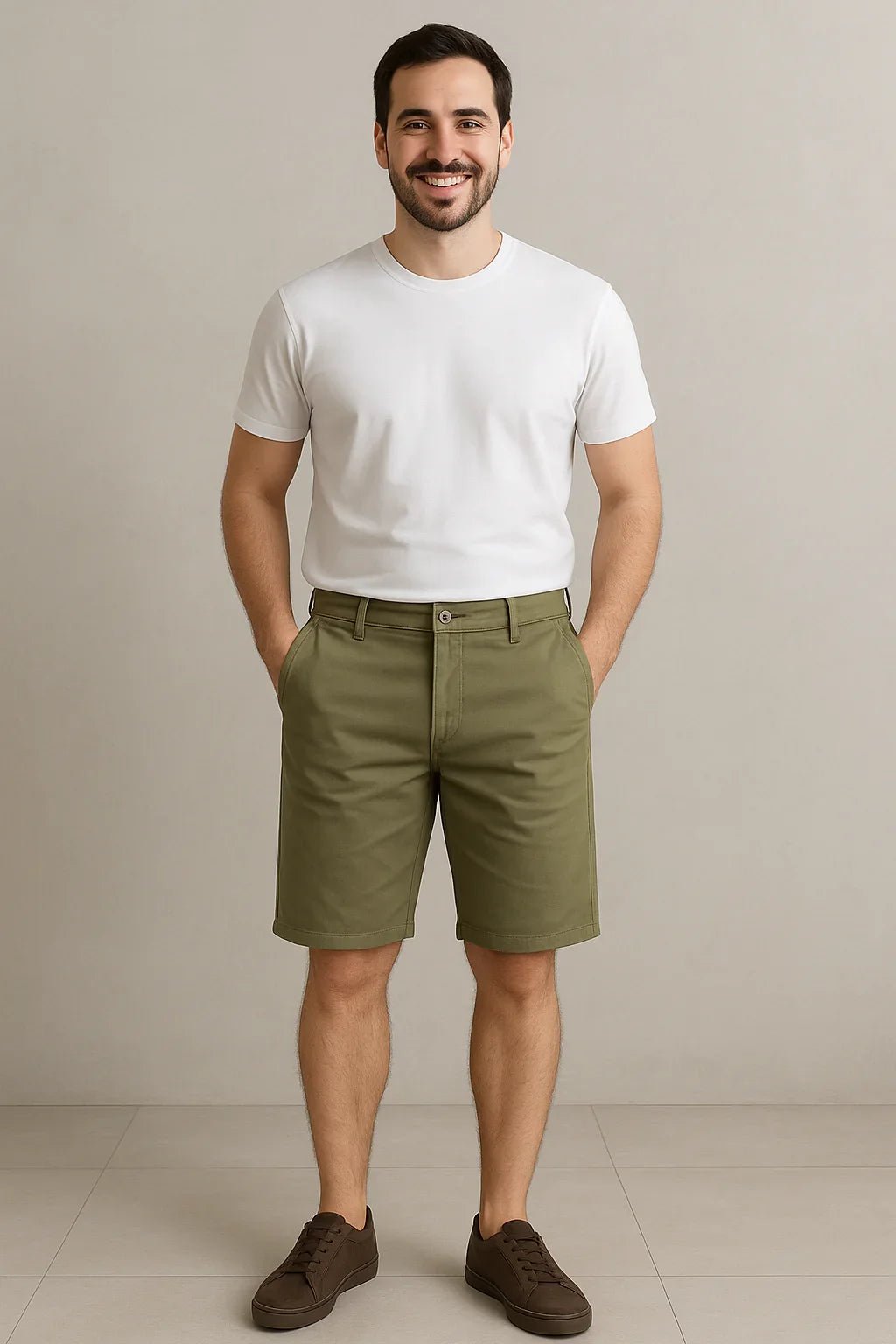 Bermuda Masculina Alfaiatada - Leon Elegance