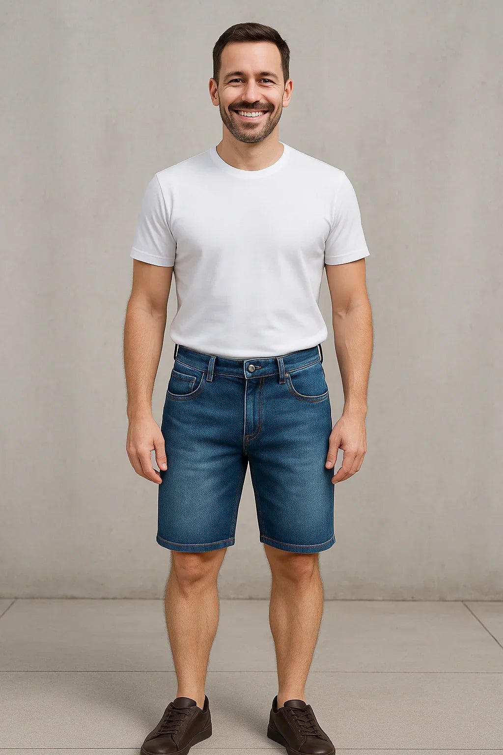 Bermuda Masculina Jeans - Leon Elegance