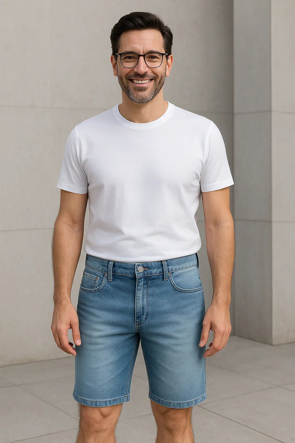 Bermuda Masculina Jeans - Leon Elegance