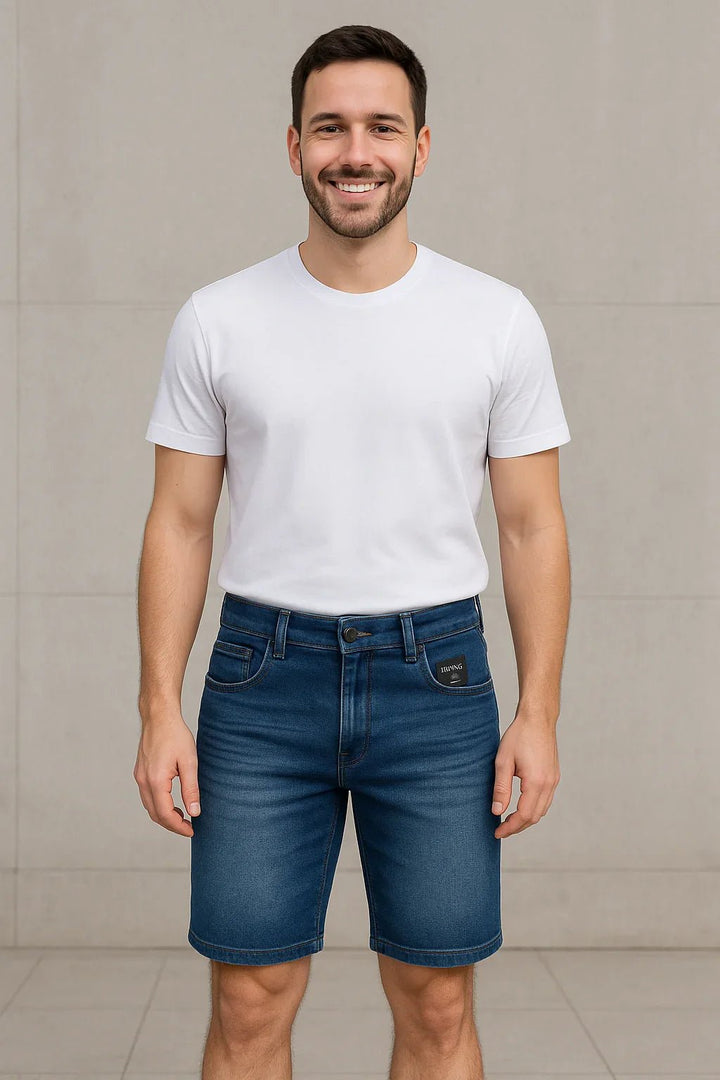 Bermuda Masculina Jeans - Leon Elegance