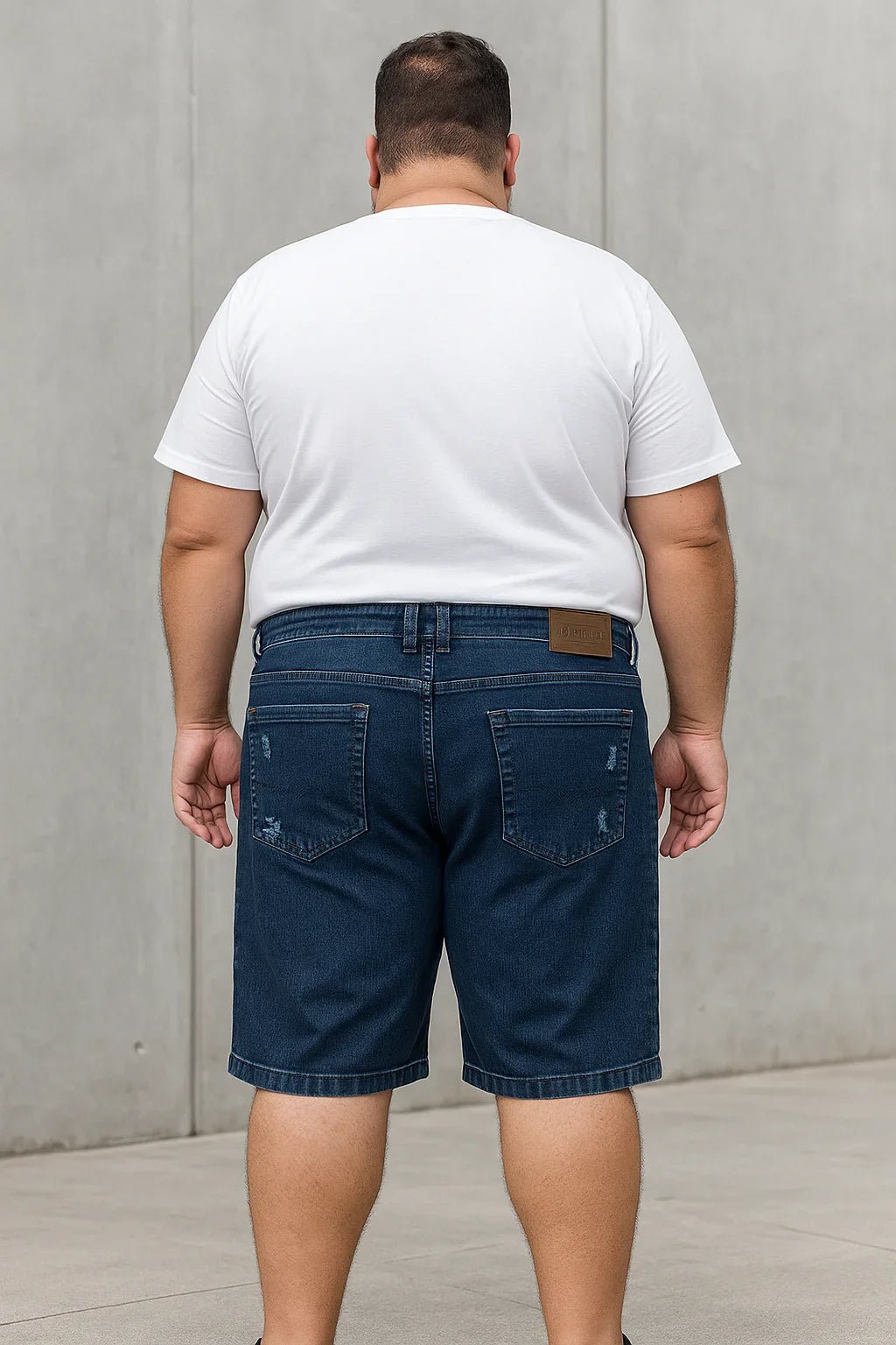 Bermuda Masculina Jeans Plus Size - Leon Elegance