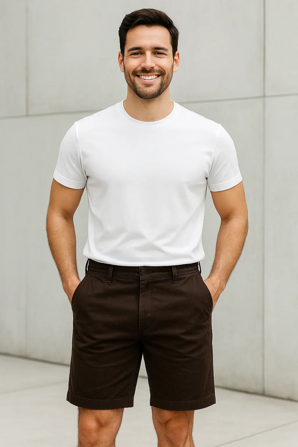 Bermuda Masculina Sarja Casual - Leon Elegance