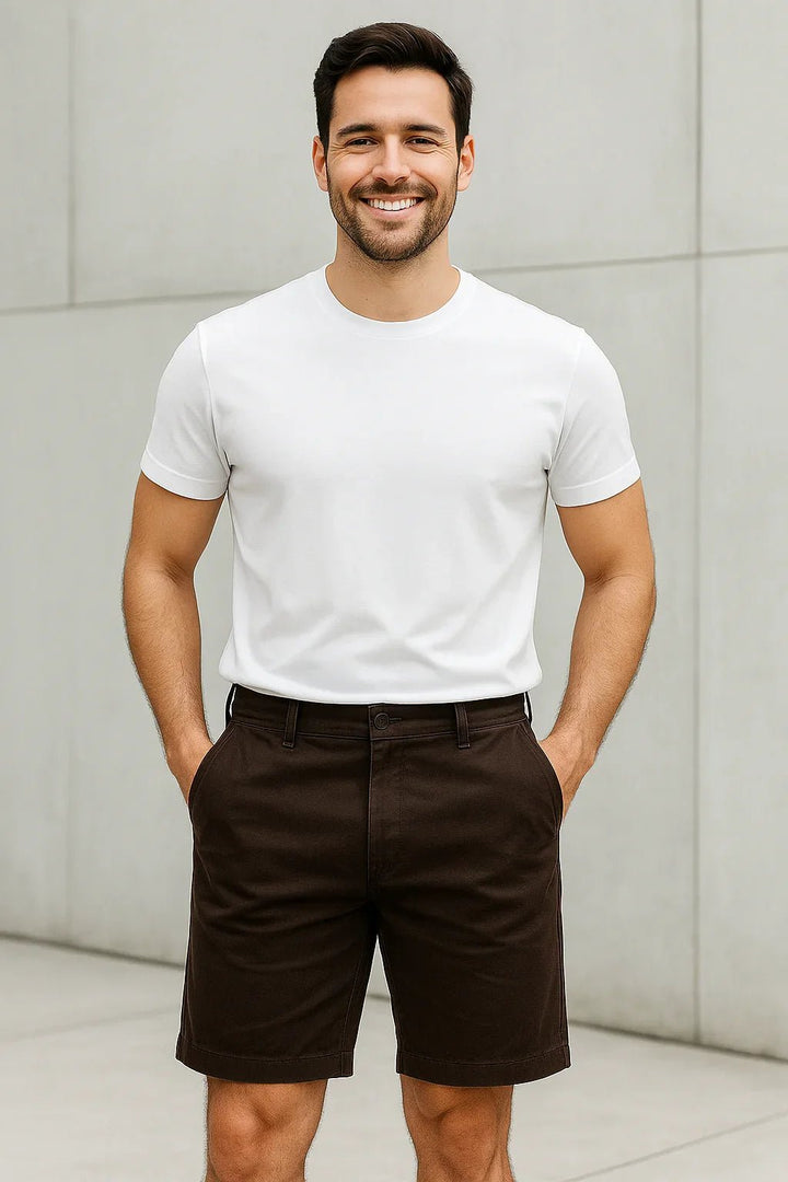 Bermuda Masculina Sarja Casual - Leon Elegance