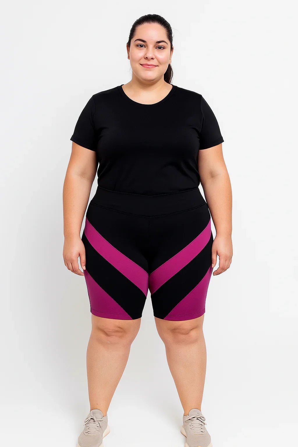 Bermuda plus size Fitness Feminina K2B - Leon Elegance