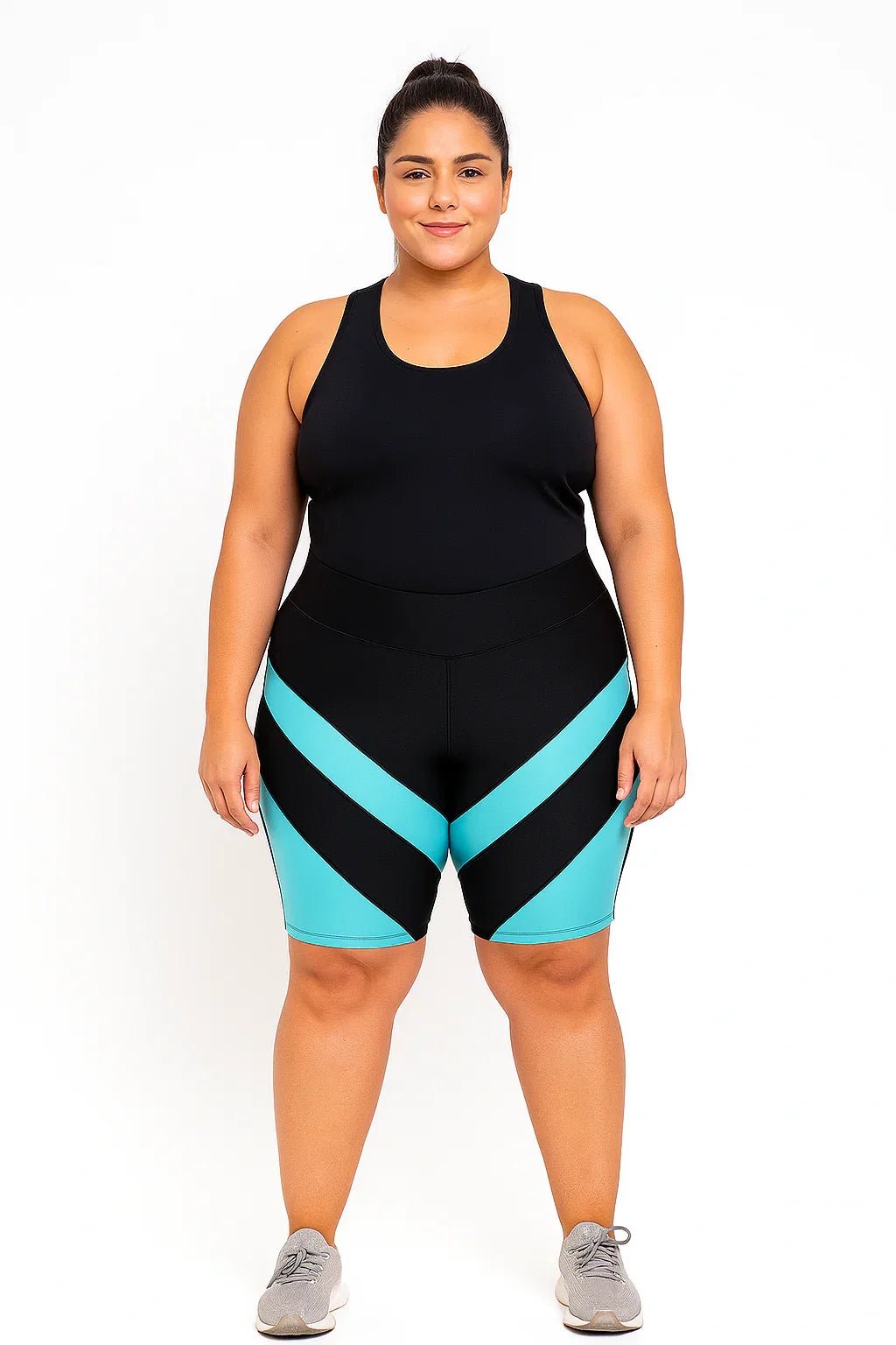 Bermuda plus size Fitness Feminina K2B - Leon Elegance