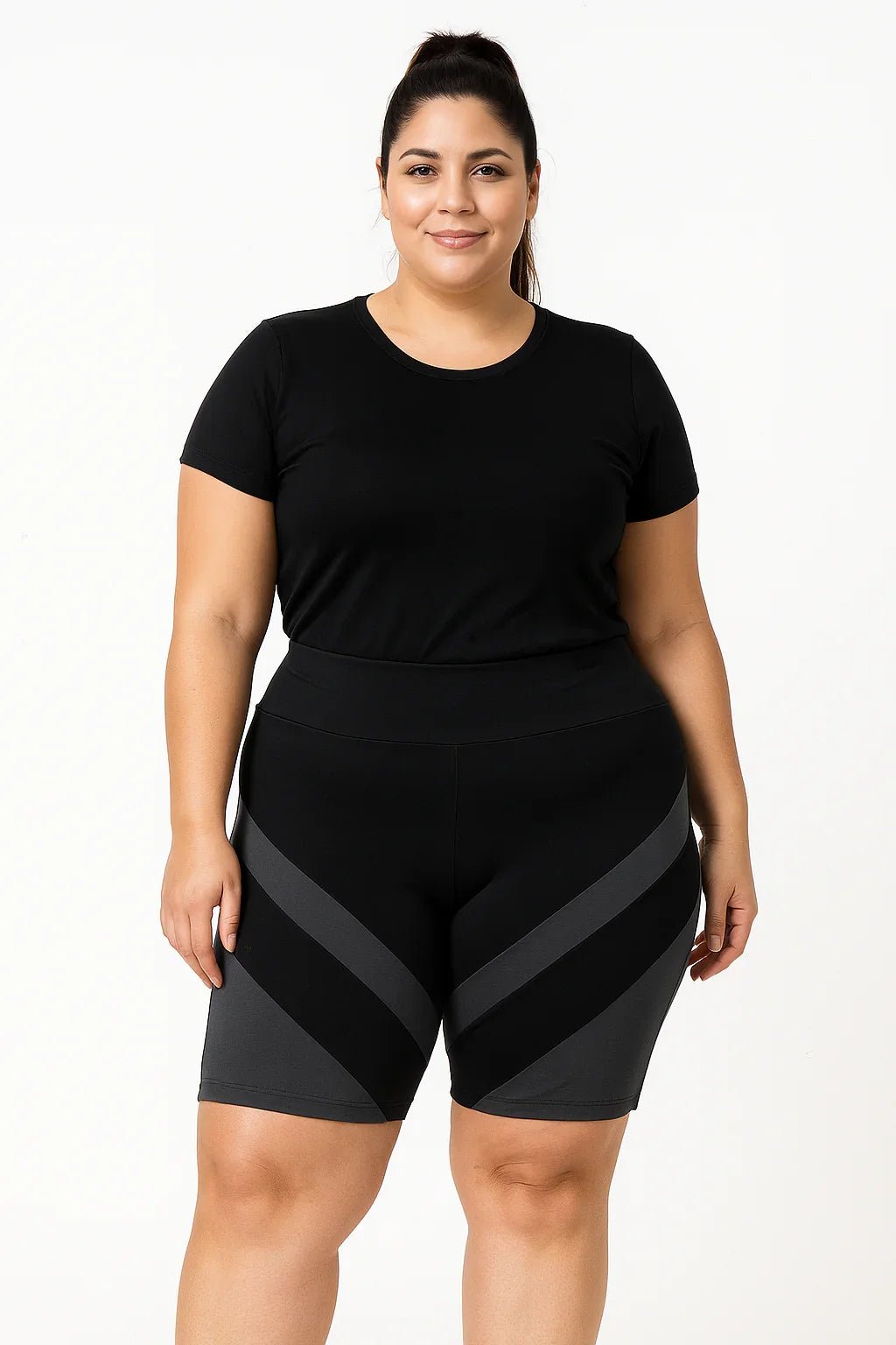 Bermuda plus size Fitness Feminina K2B - Leon Elegance