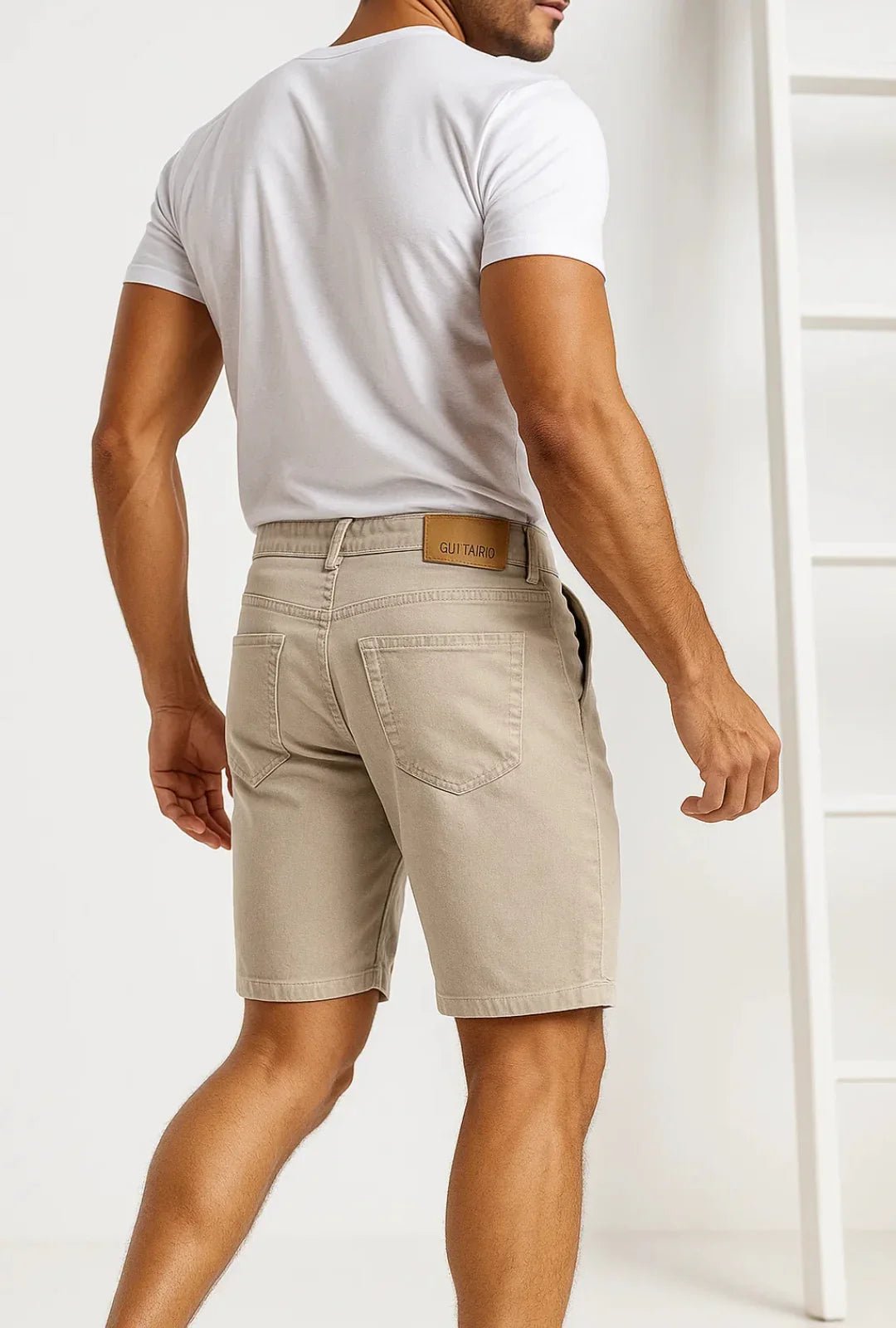 Bermuda Slim em Sarja Guitta Leon - Leon Elegance