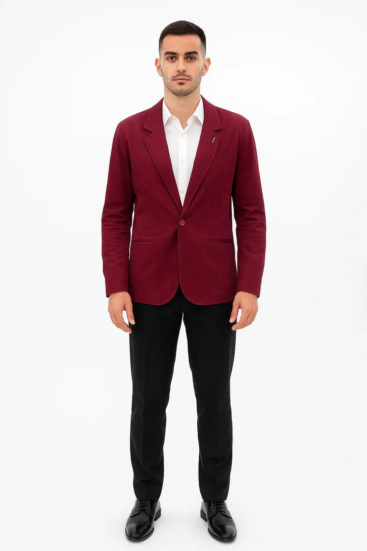 Blazer Feminino Vinho Alfaiataria - Leon Elegance