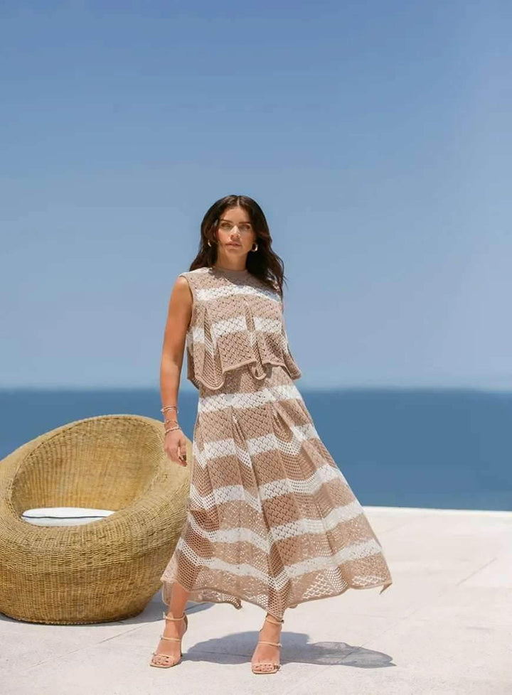 Blusa Cropped de Tricot Ipanema Leon - Leon Elegance