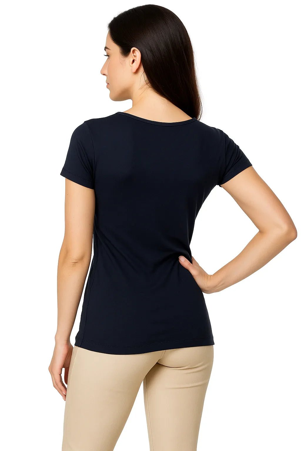 Blusa Feminina K2B com Recorte e Drapeado - Leon Elegance
