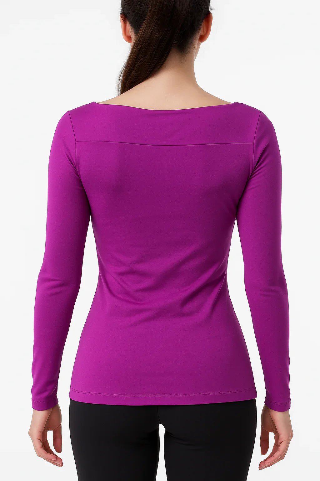 Blusa Feminina K2B Decote Transpassado Manga Longa - Leon Elegance