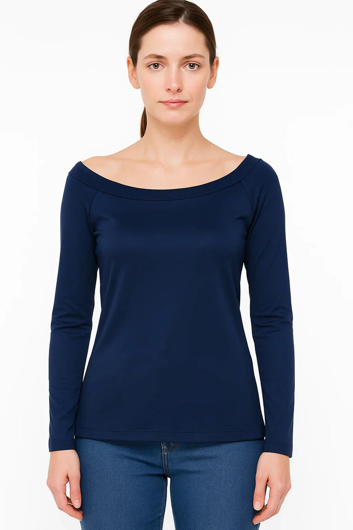 Blusa Manga Longa Basic Charm K2B Feminina - Leon Elegance